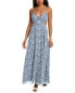 Фото #1 товара Sachin & Babi Heather Maxi Dress Women's Blue 12