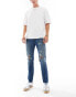 Фото #4 товара Levi's 515 slim taper jeans in mid blue