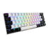 Фото #2 товара Sharkoon SGK50 S4 - 60% - RF Wireless + USB - QWERTY - RGB LED - White