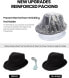 Фото #20 товара Simplicity Unisex Timelessly Classic Manhattan Fedora Hat