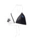 ფოტო #1 პროდუქტის Women's Black, White Kentucky Wildcats Play Action Bikini Top