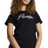 Фото #1 товара Puma Live In Graphic Crew Neck Short Sleeve T-Shirt Womens Black Casual Tops 678