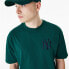 Фото #6 товара Футболка с коротким рукавом мужская New Era League Essentials New York Yankees Темно-зеленый