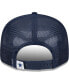 Фото #3 товара Men's Navy Dallas Cowboys Main Trucker 9FIFTY Snapback Hat