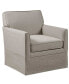 Фото #1 товара 30" Paula Wide Fabric Slipcover Accent Armchair