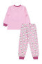 Kız Çocuk Pijama Takımı 2-5 Yaş Fondan Pembe