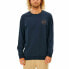 Men’s Sweatshirt without Hood Rip Curl Re Entry Crew Navy Blue