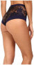 Фото #3 товара La Perla 168543 Womens Talisman High Waisted Brief Black/Navy Size X-Small