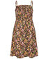 ფოტო #1 პროდუქტის Women's Page Singlet Sleeveless Smocked Dress