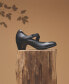 ფოტო #9 პროდუქტის Women's Emily Mabel Asymmetric Mary Jane Shoes
