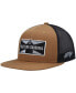 Men's Tan, Black Holley Trucker Snapback Hat