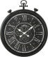 Фото #1 товара Designové plastové hodiny s ozubeným soukolím Vintage Timekeeper E01.4326.90