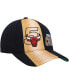Men's Black Chicago Bulls Hardwood Classics 1997 NBA Champions Stretch Snapback Hat