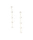 ფოტო #1 პროდუქტის Imitation Pearls Earrings Dripping in 18K Gold Plating