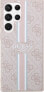 Guess Etui Guess GUHCS23LP4RPSP Samsung Galaxy S23 Ultra różowy/pink hardcase 4G Printed Stripe