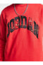 Jordan Essential Holiday Hoodie Red Kırmızı Erkek Sweathirt