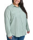 Фото #3 товара Trendy Plus Size Utility Shirt