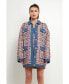 ფოტო #2 პროდუქტის Women's Tweed & Denim Combo Jacket