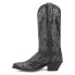 Фото #3 товара Laredo Regan Embroidered Studded Snip Toe Cowboy Womens Black Casual Boots 5222