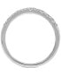 ფოტო #2 პროდუქტის Diamond Triple Row Band (1 ct. t.w.) in 14k White Gold