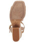 Фото #5 товара Women's Cale Platform Espadrille Two-Piece Sandals