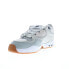 Фото #7 товара DC Kalis OG Cafe ADYS100750-LGR Mens Gray Leather Skate Sneakers Shoes