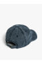 Basic Kep Şapka Eskitme Görünümlü Dikiş Detaylı