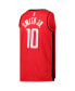 Men's and Women's Jabari Smith Jr. Red Houston Rockets Swingman Jersey - Icon Edition