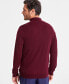 Фото #3 товара Men's Merino Zip-Front Sweater, Created for Macy's