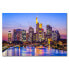 Фото #1 товара Leinwandbild Frankfurt Skyline