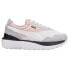 Фото #1 товара Puma Cruise Rider Silk Road Lace Up Womens Grey, Pink, White Sneakers Casual Sh