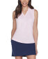 ფოტო #1 პროდუქტის Women's GO DRI® SWIFT Sleeveless Polo Tank Top