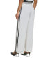 Фото #2 товара Women's Side-Striped Wide-Leg Pants