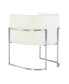 Giselle Dining Chair - Silver Frame