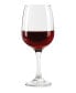 Set of 6 - 11.7 oz Clear Glass Wine Goblet