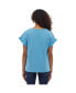 ფოტო #2 პროდუქტის Women's Velmina Ruffle Sleeve Tee