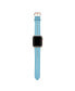 Фото #3 товара Ремешок для часов POSH TECH Skyler из натуральной кожи и с кристаллами для Apple Watch, 38мм-40мм