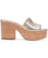 Фото #2 товара Women's Ibiza Slip-On Platform Wedge Sandals