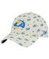 Фото #1 товара Men's Cream Los Angeles Rams Bloom 9TWENTY Adjustable Hat