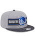 ფოტო #4 პროდუქტის Men's Gray/Charcoal Golden State Warriors 2024 NBA Draft 9FIFTY Snapback Hat