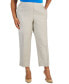 Фото #1 товара Брюки женские Kasper Plus Size Прямые брюки средней посадки из льняно-вискозной смеси