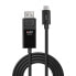 LINDY 8K60 1 m DisplayPort USB c adapter - фото #2