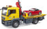 Фото #9 товара bruder 03750 - Man TGS Tow Truck with Roadster, Light & Sound Module - 1:16 Tow Truck Transporter Sports Car Vehicle Truck Car Racing Car Caprio