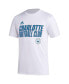 Men's White Charlotte FC Team Jersey Hook AEROREADY T-shirt