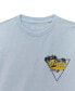 ფოტო #3 პროდუქტის Big Boys Oversize Short-Sleeve Cotton Logo Graphic T-Shirt