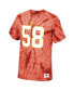 ფოტო #3 პროდუქტის Men's Derrick Thomas Red Kansas City Chiefs Tie-Dye Retired Player Name and Number T-shirt