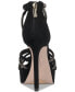 ფოტო #3 პროდუქტის Women's Suvrie Embellished Strappy Platform Sandals