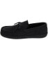 Men's Faux Wool Boater Moc Slip-On Slippers