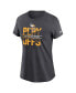 Women's Gray Minnesota Vikings 2022 NFL Playoffs Iconic T-shirt