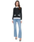 ფოტო #4 პროდუქტის Women's Layered-Look Sweater, Regular & Petites